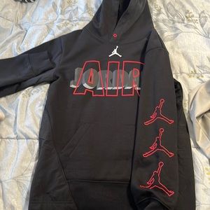 Brand new never worn Jordan Air Boys large Hoodie